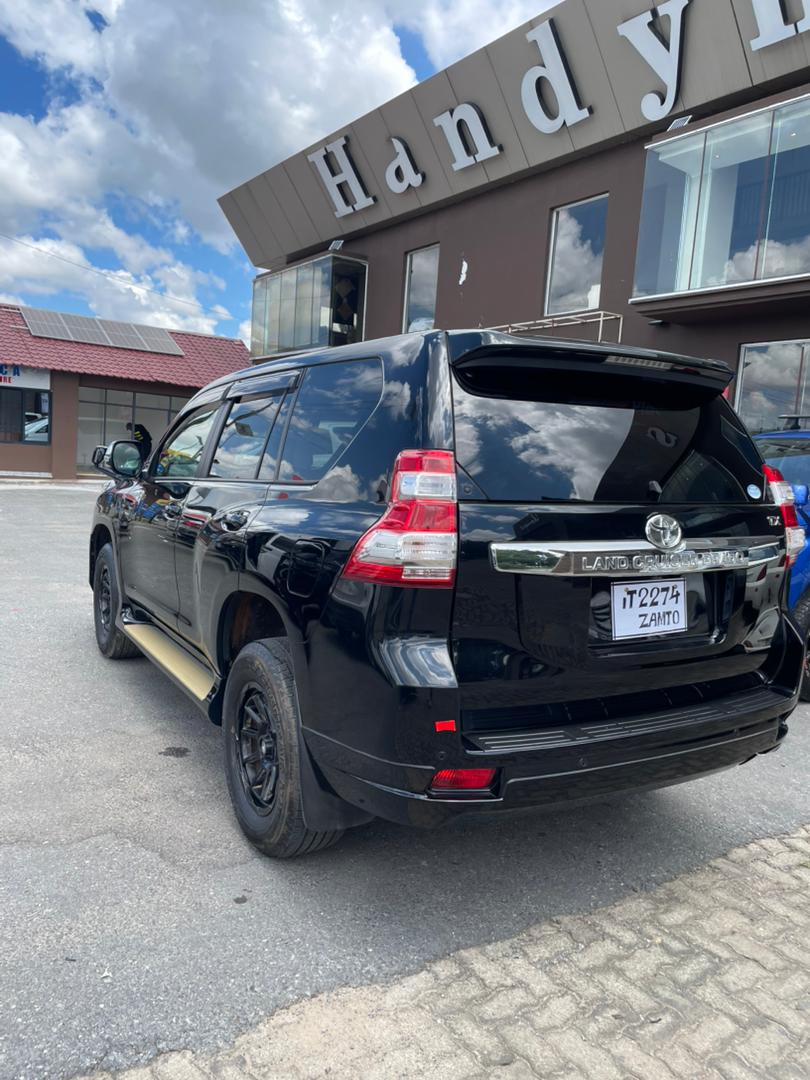 2017 TOYOTA LAND CRUISER PRADO SUV Black - Rear View